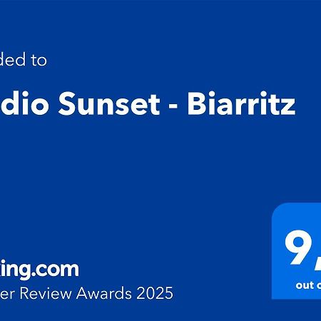 Studio Sunset - Biarritz Exterior photo